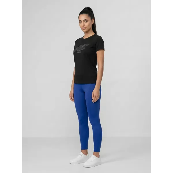 Tricou pentru femei 4F WMM00TTSHF3309 NEGRU ADÂNC 