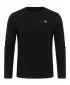 Tricou pentru bărbați OMBRE L175 NEGRU
