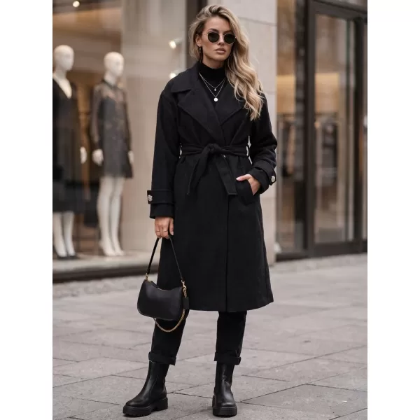  Palton de damă DSTREET NY0809 NEGRU 