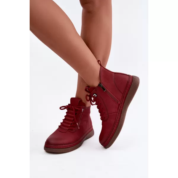  Botine de dama ARTIKER 59C1119 BURGUNDIA 