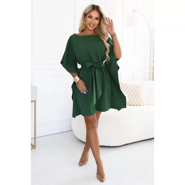  Rochie NUMOCO SOFIA 287-47 VERDE SMARALD 