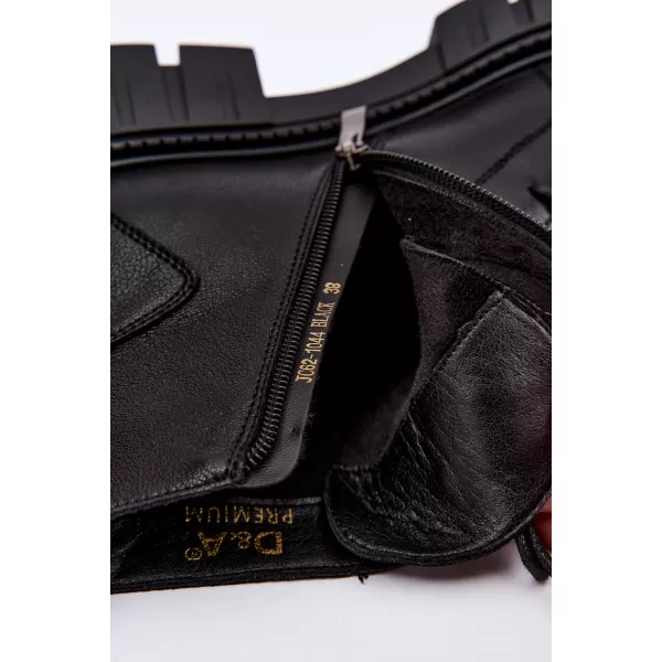  Botine de dama D&A JC62-1044 NEGRU 