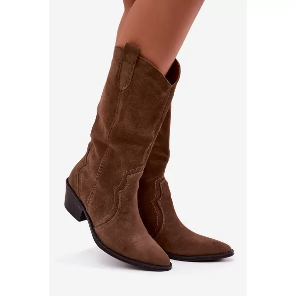 Cizme de dama BOTO 5312 KAKI 