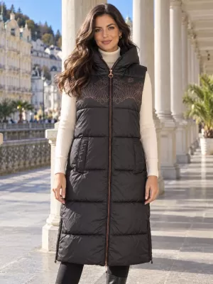 Vesta de dama ALTISPORT ITALYA NEGRU