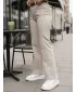 Pantaloni de dama DSTREET UY3059 ECRU
