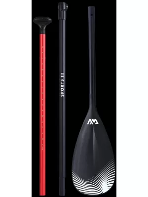 Vâslă AQUA MARINA Sports 3 Adj 3D NEGRU