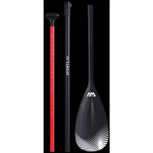  Vâslă AQUA MARINA Sports 3 Adj 3D NEGRU 