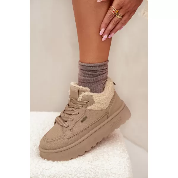  Oameni de zăpadă pentru femei BIG STAR SHOES SS274105 BEJ 