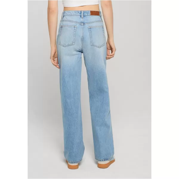  Pantaloni de dama URBAN CLASSICS TB8142 ALBASTRU CERUL SPĂLAT 
