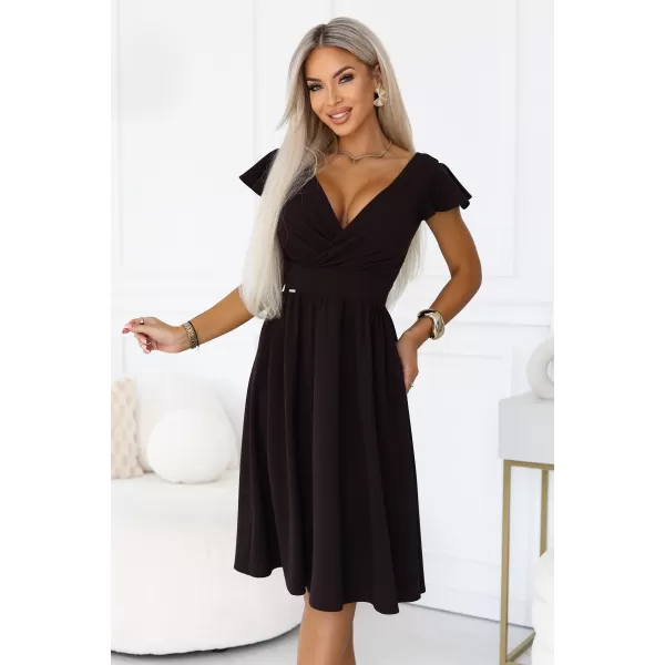  Rochie NUMOCO 425-19 MARO CIOCOLATA 