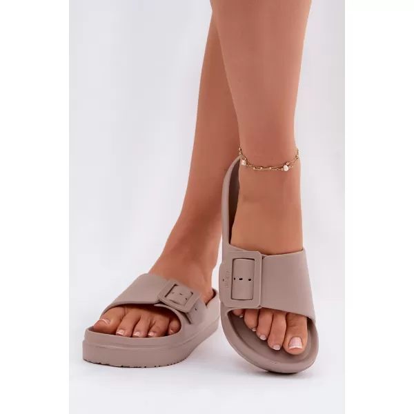  Papuci de damă BIG STAR SHOES TT274A079 BEJ 