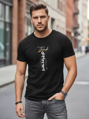 Tricou pentru bărbați DSTREET NX0133R-BK NEGRU