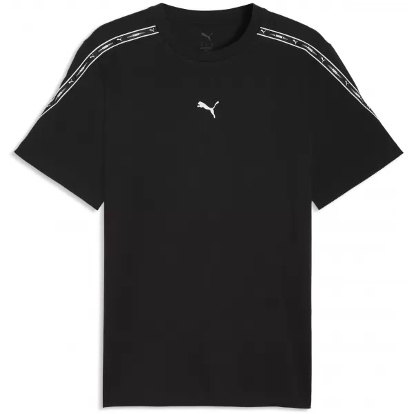  Tricou pentru bărbați PUMA ESS TAPE TEE 69169301 PUMA NEGRU 