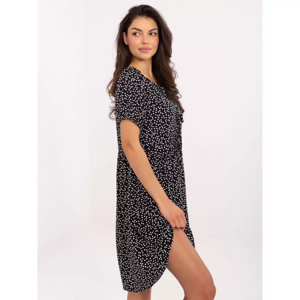  Rochie SUBLEVEL D73771M30466A ALB-NEGRU 