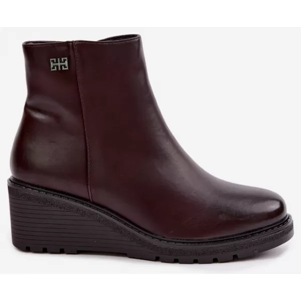  Botine de dama BOTO RMR2510-2 CIOCOLATĂ 