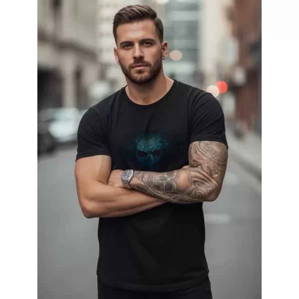  Tricou pentru bărbați DSTREET NX0092R NEGRU 
