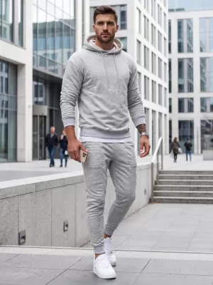 Set pentru bărbați DSTREET AX0675 GRI ÎNCHIS