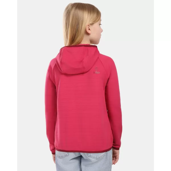  Hanorac fleece pentru fetiță KILPI MEMPHIS-JG 1J0202KI ROZ 
