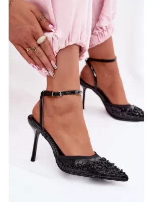 Sandale de dama BOTO LOLA5262 NEGRU