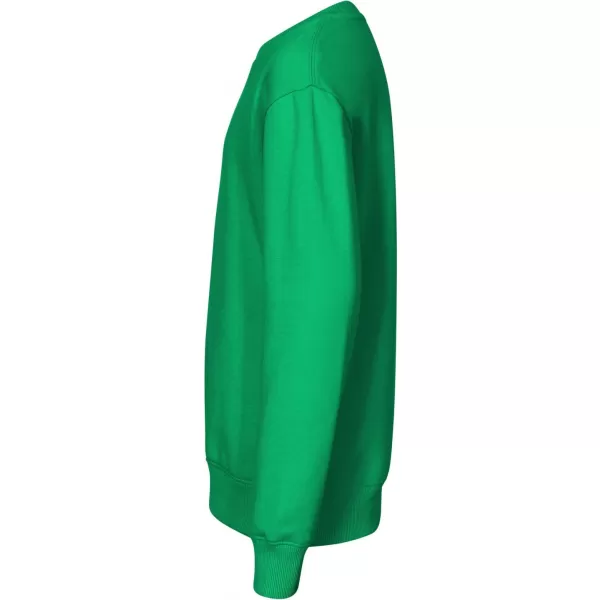  Hanorac pentru copii MALFINI CREW 427 VERDE MEDIU 