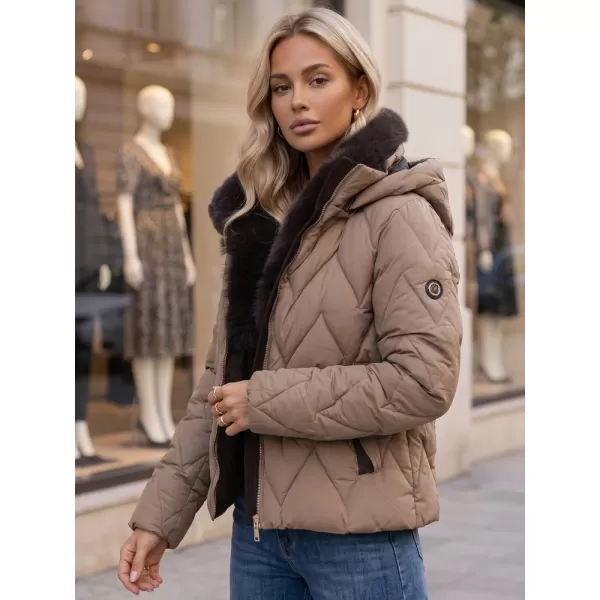  Geaca de dama DSTREET TY6085 KAKI 