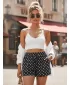 Pantaloni scurți de damă DSTREET SY0544 NEGRU