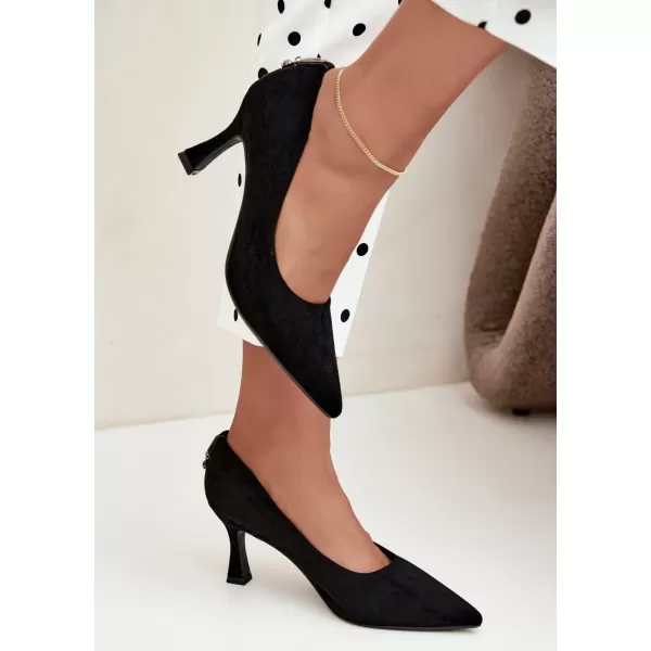  Pompe de dama VINCEZA 62330 NEGRU MAT 