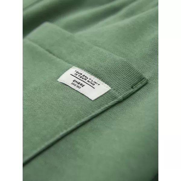  Pantaloni de trening pentru bărbați OMBRE OM-PABS-0304 VERDE 