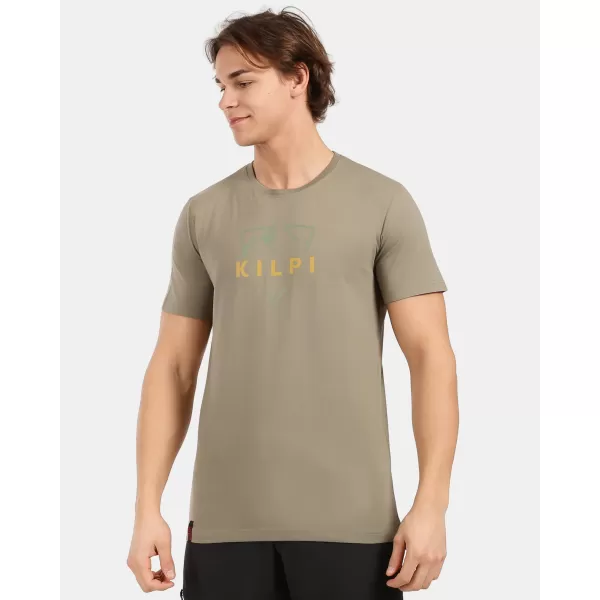  Tricou pentru bărbați KILPI DISCOVER-M 1M0372KI KAKI 