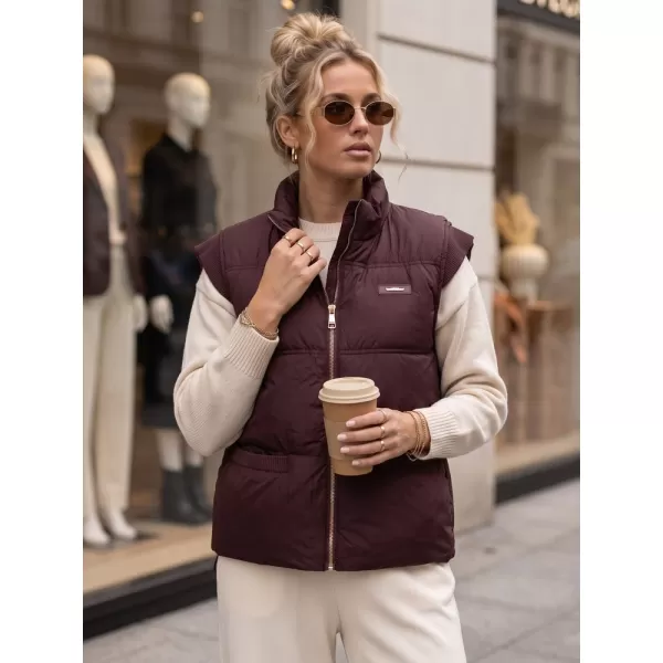  Vesta de dama DSTREET TY5968 BURGUNDIA 