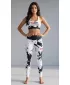 Jambiere funcționale lungi premium pentru femei (dimensiuni noi) ALTISPORT VOJ/ALW036LEG05 ABSTRACTIZARE