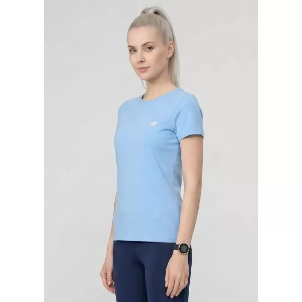  Tricou funcțional de damă 4F WAW25TFTSF1527 ALBASTRU DESCHIS 