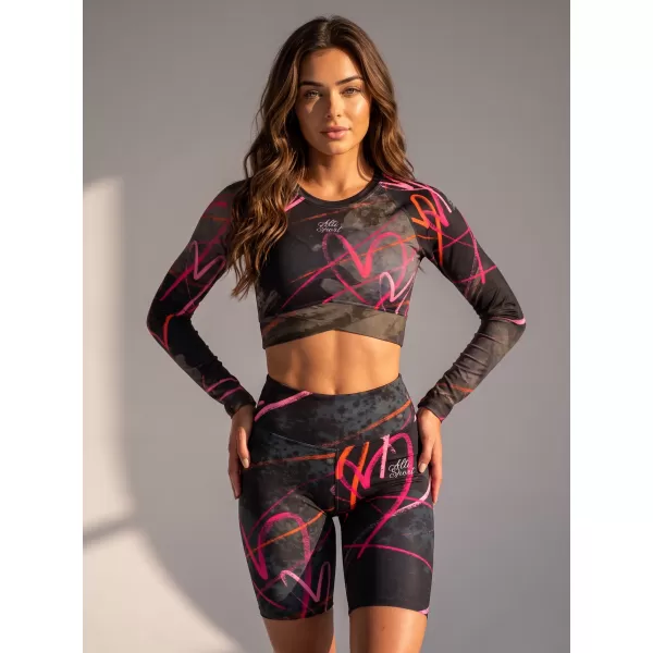  Jambiere premium pentru genunchi pentru femei (marimi noi) ALTISPORT VOJ/ALW082LEG06 NEGRU 