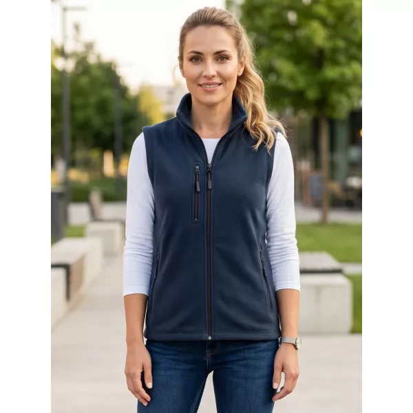  Vesta de dama fleece MALFINI EXIT W-525 ALBASTRU MARIN 