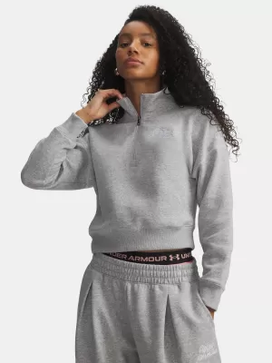 Hanorac de dama UNDER ARMOUR RIVAL FLEECE SCRIPT HZ 6012292-011 GRI