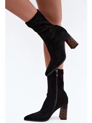 Botine de dama EVENTO 26KZ24-405 NEGRU