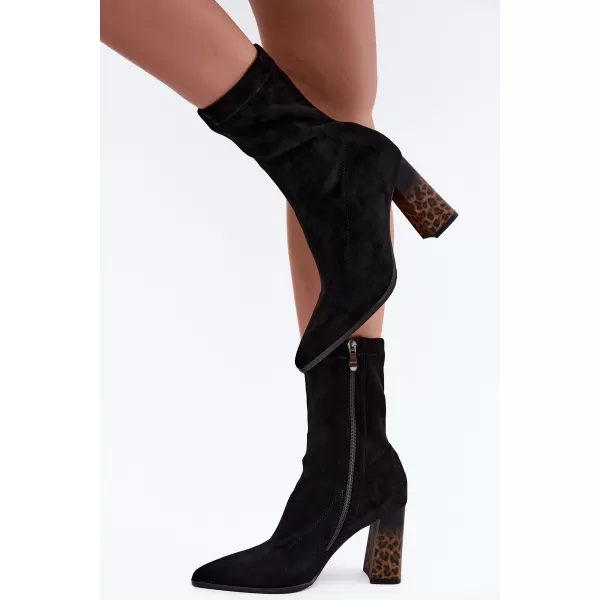  Botine de dama EVENTO 26KZ24-405 NEGRU 
