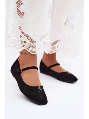 Balerini de dama BOTO 6672 NEGRU