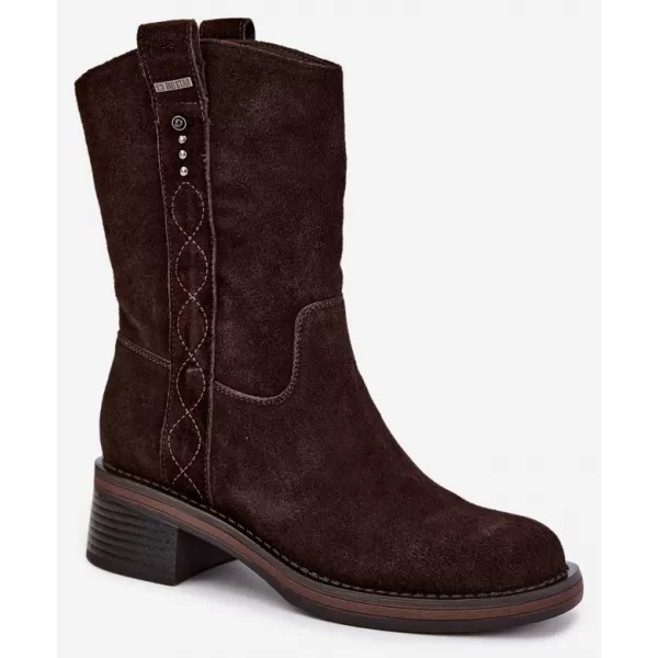  Pantofi de dama BIG STAR SHOES UU274607 CIOCOLATĂ 