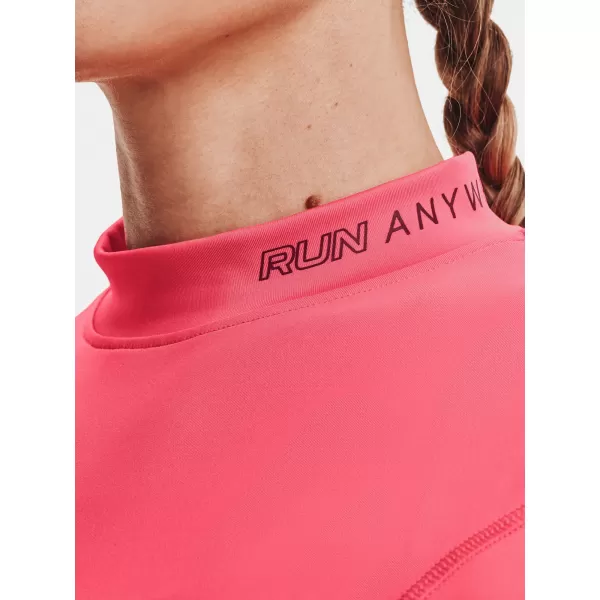  Tricou de damă UNDER ARMOUR UA RUN ANYWHERE LASER LS 1365641-819 ROZ 