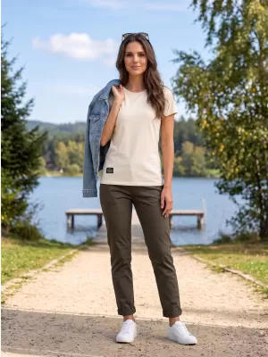 Tricou de damă ALTISPORT NP/ALWST26001 NATURAL