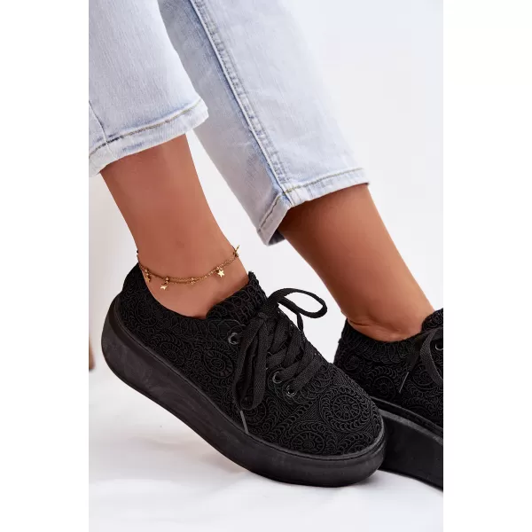  Adidași de damă BOTO LA357/9177 NEGRU 
