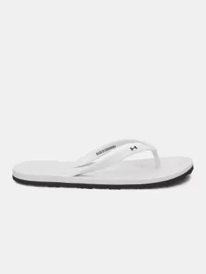 Șlapi de damă UNDER ARMOUR UA W SARASOTA 6014812-100 ALB