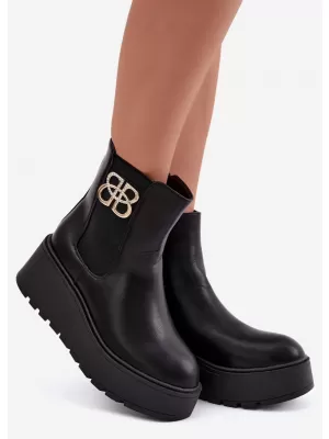 Pantofi de dama BOTO NS573 NEGRU