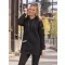Hanorac de dama ALTISPORT IVIE NEGRU