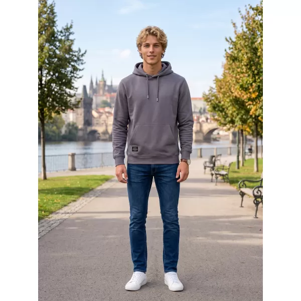  hanorac pentru bărbați ALTISPORT NP/ALMST44001 GRI ARDEZIE 