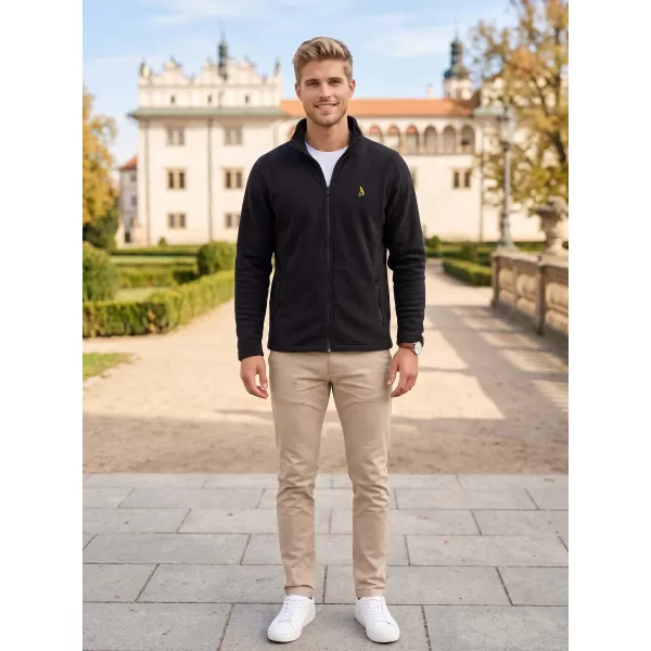  Hanorac pentru bărbați din fleece ALTISPORT ALM002852 NEGRU SI AURIU 