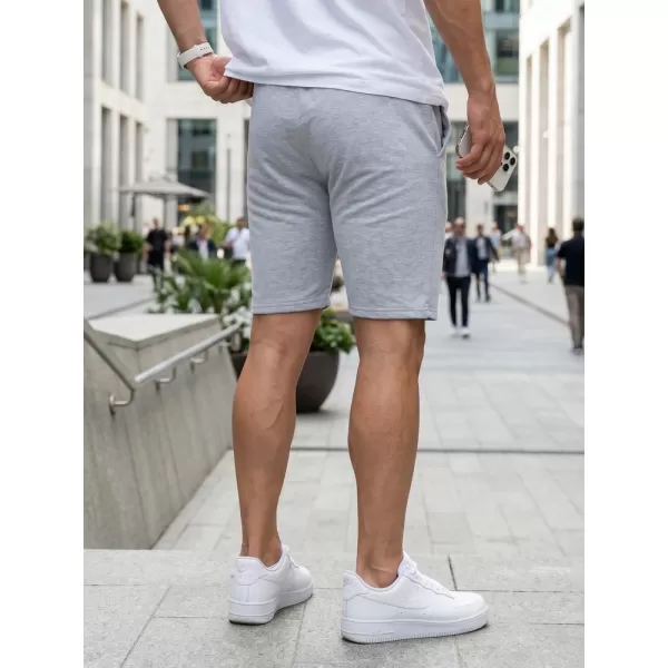  Pantaloni scurți pentru bărbați DSTREET SX2621 GRI DESCHIS 
