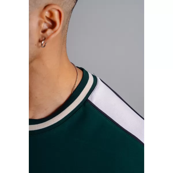  Tricou supradimensionat NEBBIA PRIMAL 869 VERDE ÎNCHIS 