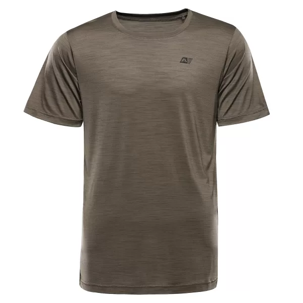  Tricou pentru bărbați ALPINE PRO BASIK GRI PIATRA 